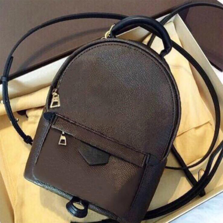 

High Quality Best Price Women Bags backpacks Shoulder bag men girl boys date code, Brown