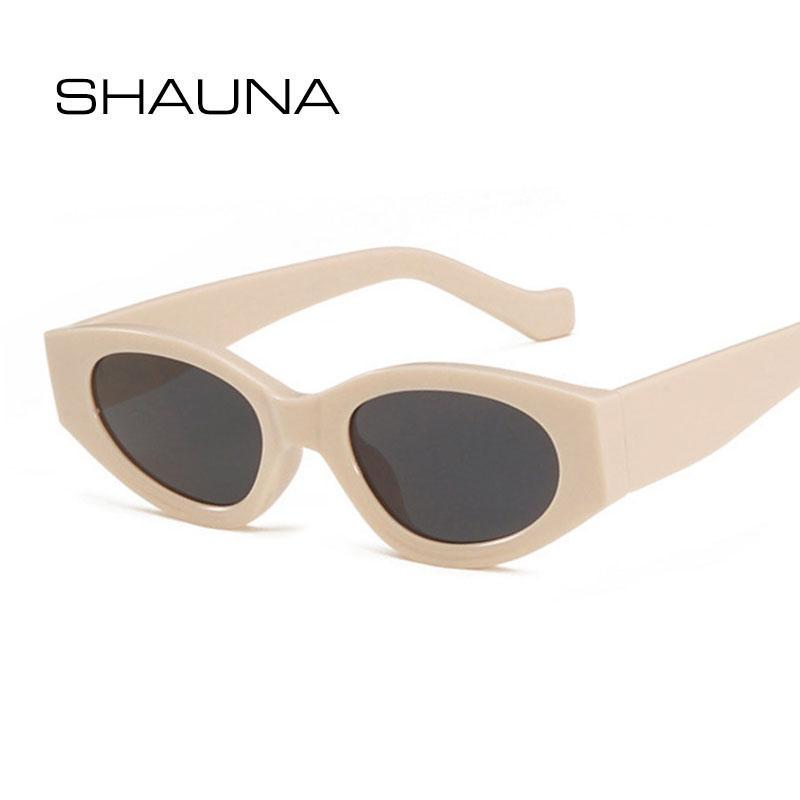 

Sunglasses SHAUNA Ins Small Cat Eye Retro 90s Shades UV400