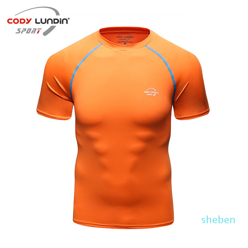 

Fitness Clothes Men's New Summer Sports Top Basketball Training Running Tights Short Sleeve T-shirt, Black