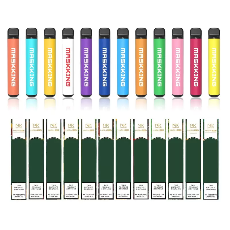 

Maskking Pro MK Disposable E Cigarette Vape Pen Pod Device 1000 puffs Air Bar BANG XXL PUFFS Vaporizer