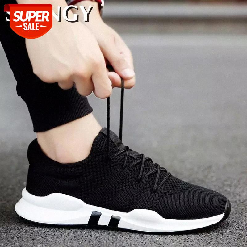 

2020 Popular Men's Shoes Lightweight Sports Shoes Men Breathable Outdoor Non-slip Casual Adult Fashion For Men Black #mf3n