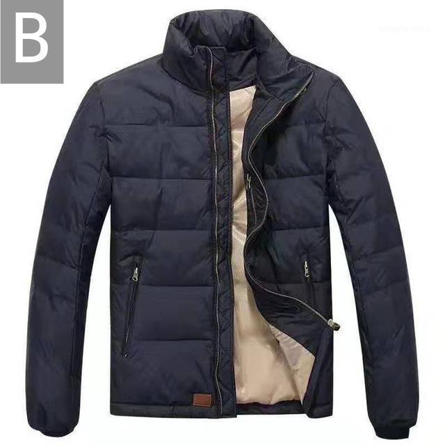 

Men's Down & Parkas Small Horse High Quality Jacket Autumn Winter Male Casual Coat For Homme Campera Hombre Jaqueta Masculina Casacas, 1-dark blue