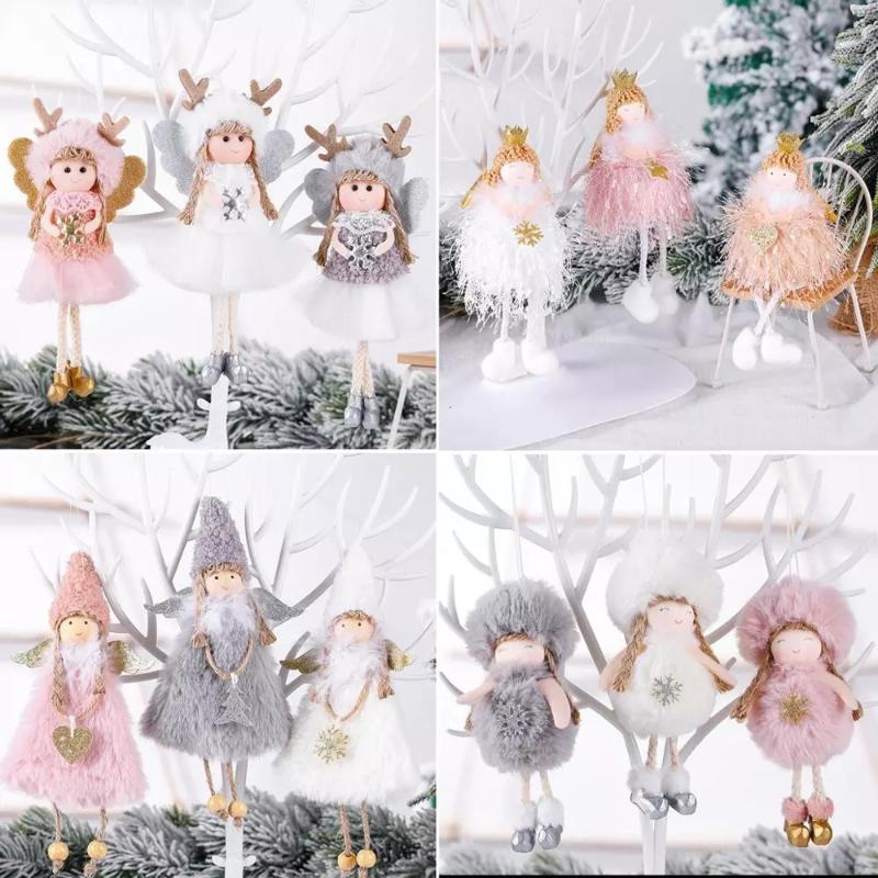 

Christmas Decorations Angel Doll Merry Decoration For Home 2021 Navidad Noel Ornaments Xmas Tree Decor Cristmas Gift Year 2022