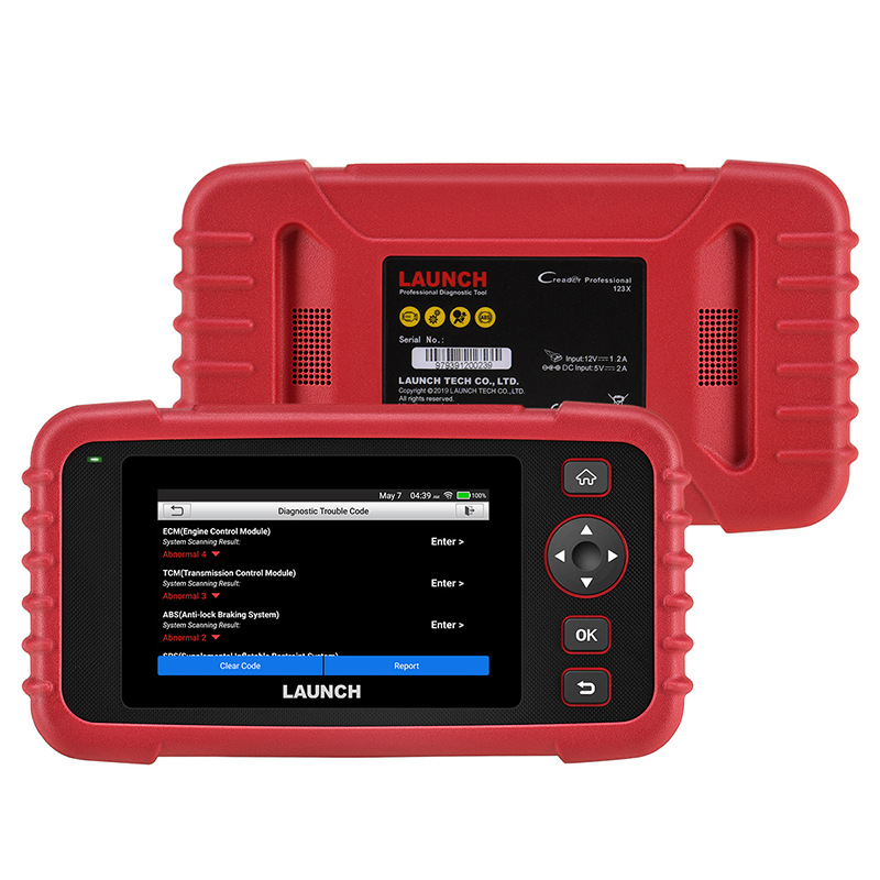 

LAUNCH Code Reader -CRP123X OBD2 Scanner Scan Tool for ABS SRS Transmission Engine Code Reader Car Diagnostic Tool with Battery Test, Androi