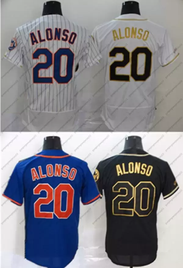 

Custom baseball jerseys 20 Pete Alonso 2021 48 Jacob DeGrom Strawberry Wilson Hernandez Dwight Davis Piazza McNeil Stroman, 11