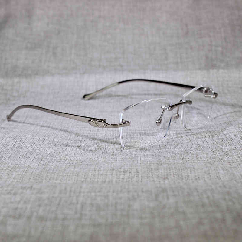 

Fine Accessories Ancient Rimless Sunglasses Leopard Gafas Retro Shades Men Goggles for Driving Clear Glasses Frame for Reading Eyewear 166 US up 60% Off