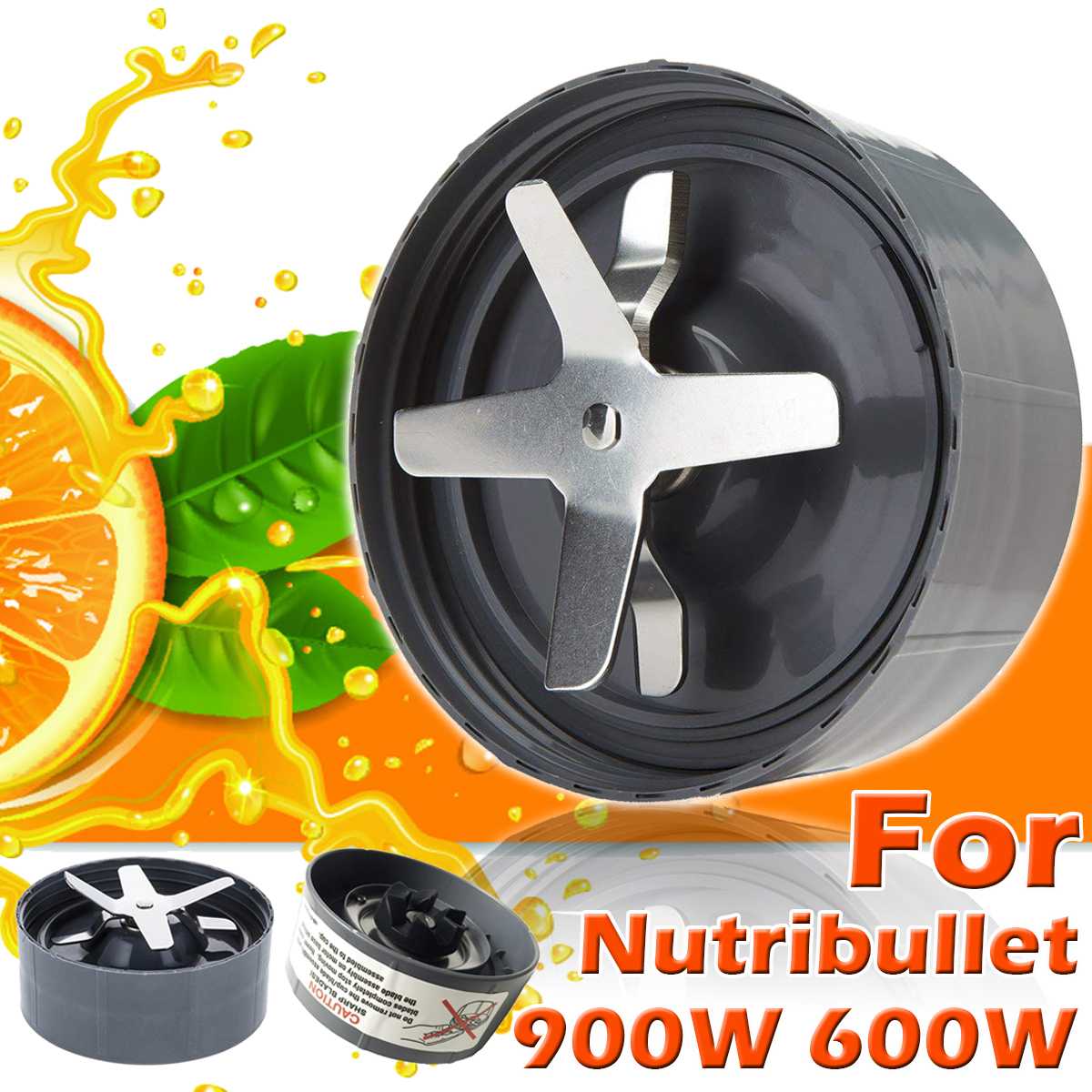 

Cross Extractor Stainless Steel Blade Base Holder Fits for Nutribullets 600W 900W Blender Juicer Extractor Replacement Accessory