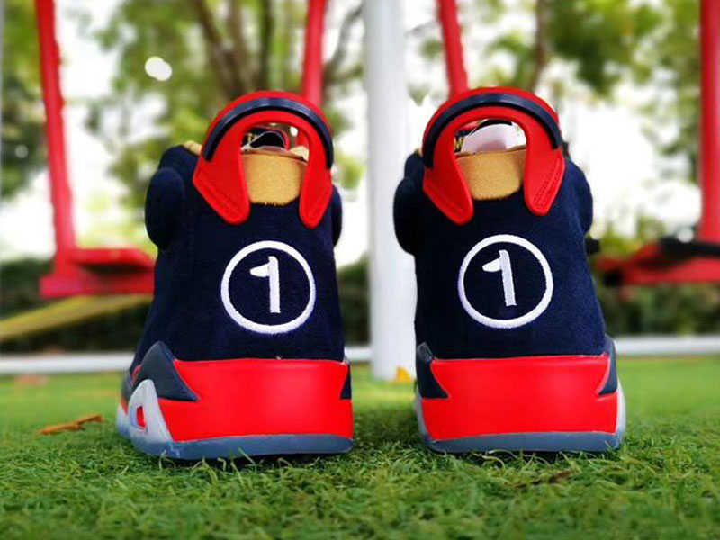 

2019 New 6 VI DB Doernbecher low men basketball shoes 6s trainers sports dark blue sneakers outdoor TOP quality, As photo