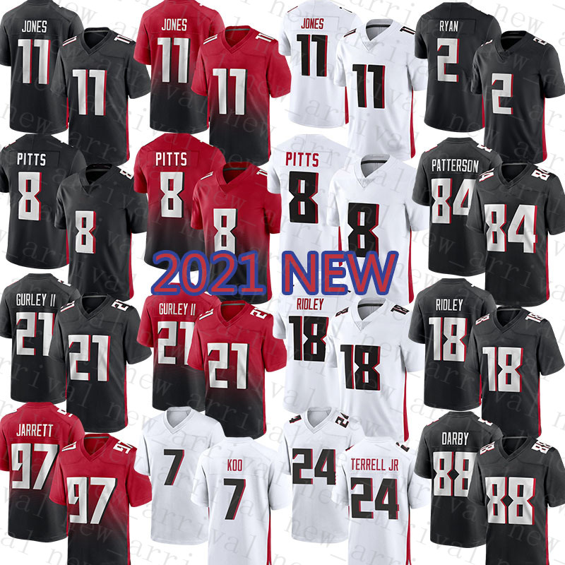 

Atlanta''Falcons''Men Kyle Pitts Football Jersey Ridley Tony Gonzalez Deion Sanders Deion Jones Grady Jarrett Foyesade Oluokun Michael Vick A.J. Terrell Jr., Mens-lie y