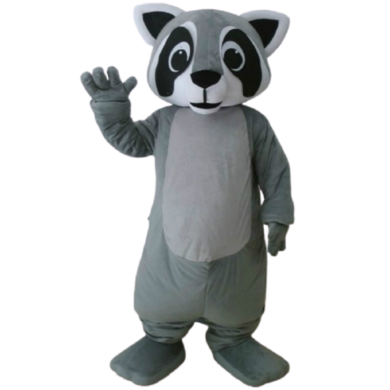 Costumes de mascotte Raccoon Costume de mascotte Cartoon Suits à fourrure Adultes Tenue à fourrure Christmas Halloween Birthday Party Publicité o
