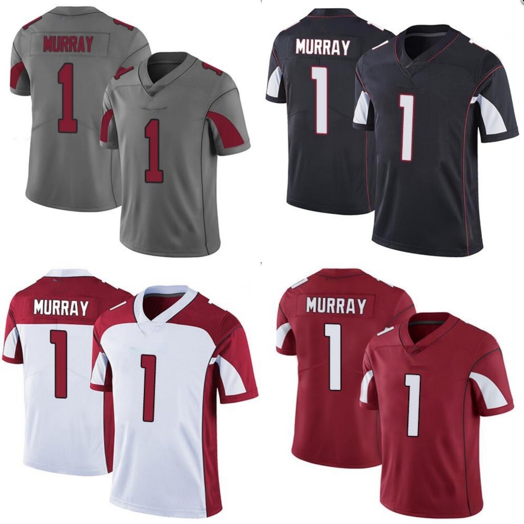 

Arizona Cardinals Men #1 Kyler Murray Women Youth Limited Rush Jersey, Black