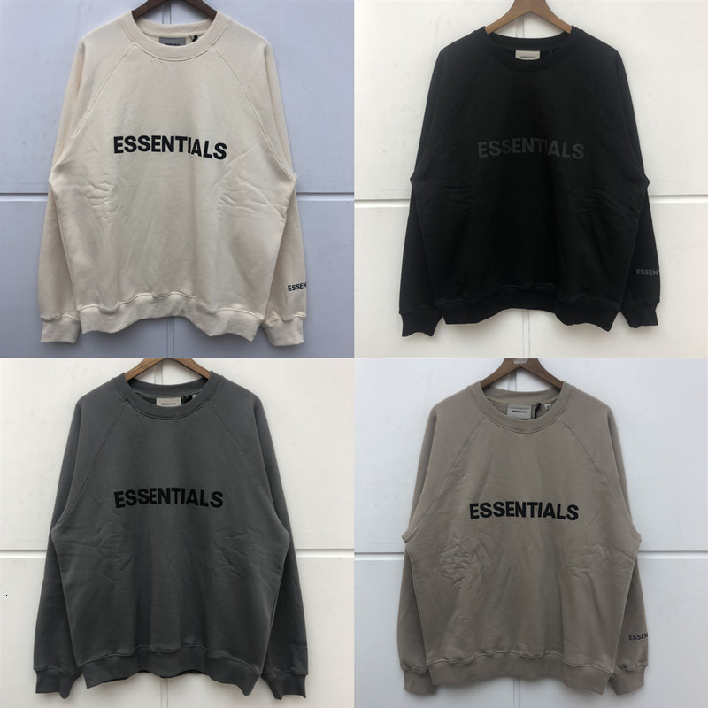

2021 New Fw Fog Sweatshirts Men Women 1:1 Top Qualityloose Essentials Crewneck 5k0f