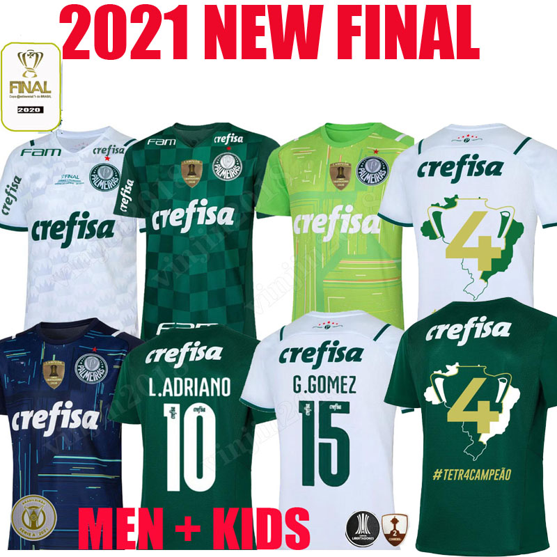 

1 22 camisas Palmeiras soccer jersey G.GOMEZ G.VERON .ADRIANO RAMIRES DUDU 2021 2022 Libertadores finals Copa do Brasil football shirtS, Home