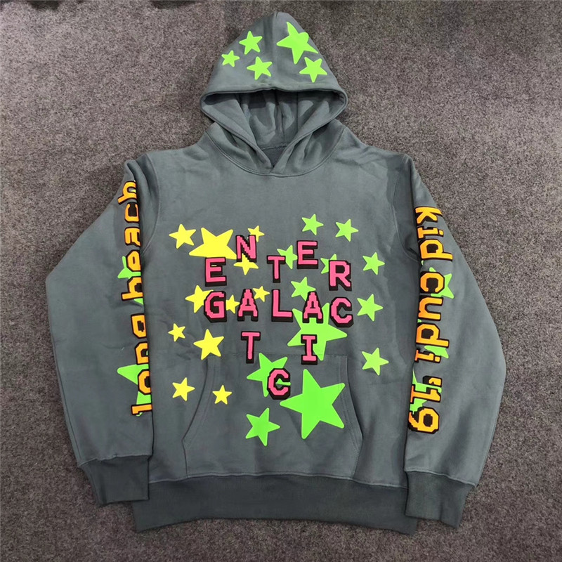 

2021 New Top Latest Cactus Plant Flea Market Kid Cudi Enter Galactic Hoodie Hooded Men Women Best-quality Cpfm.xyz Pullover Xsyl