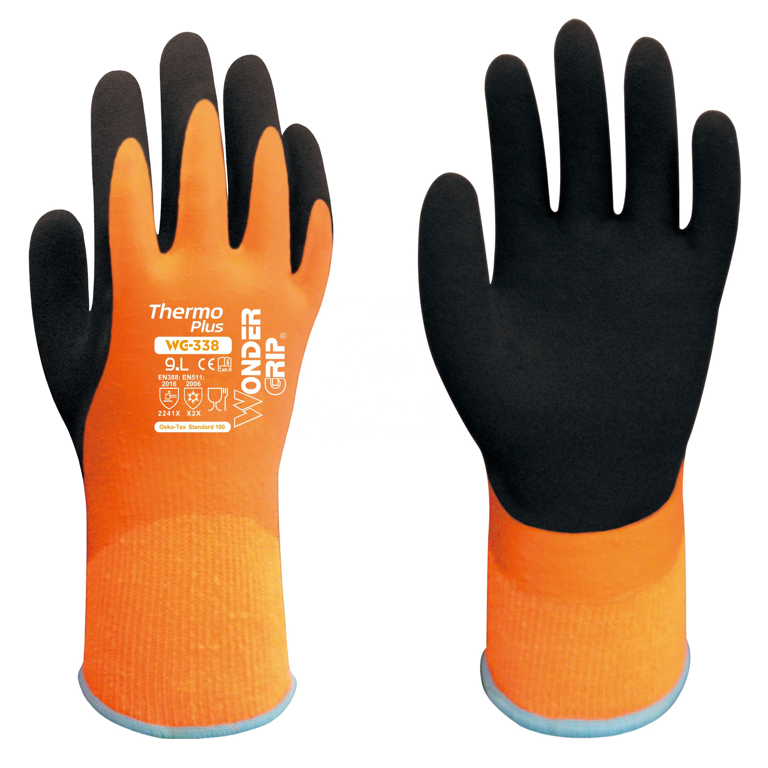 

Thermo Plus coldproof waterproof Latex Safety Work Warm Winter gloves