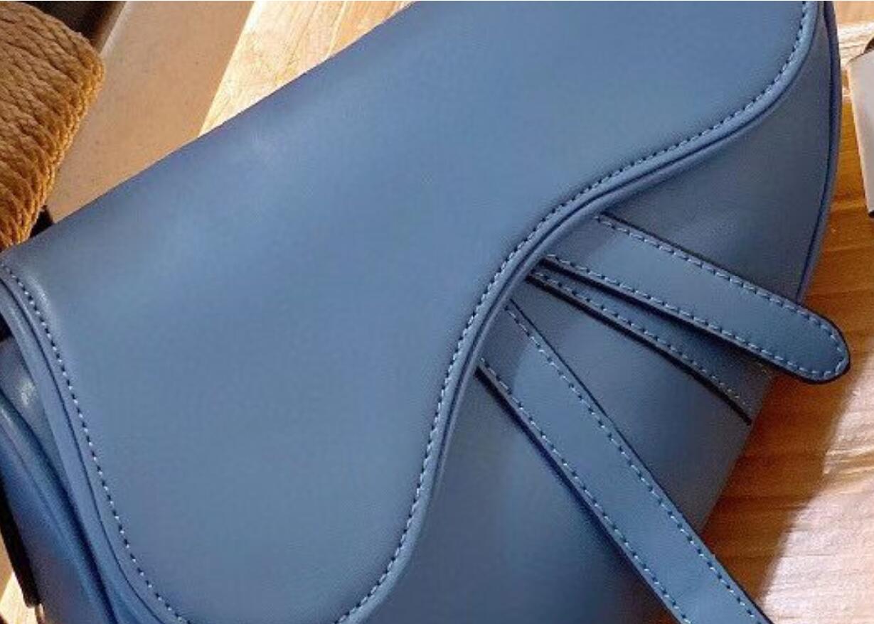 

Hot Selling Handbag Fashion Shoulder Bags Blue Messenger Bag Classic Saddle Bag Women Portable Pocket Purse Luxury002