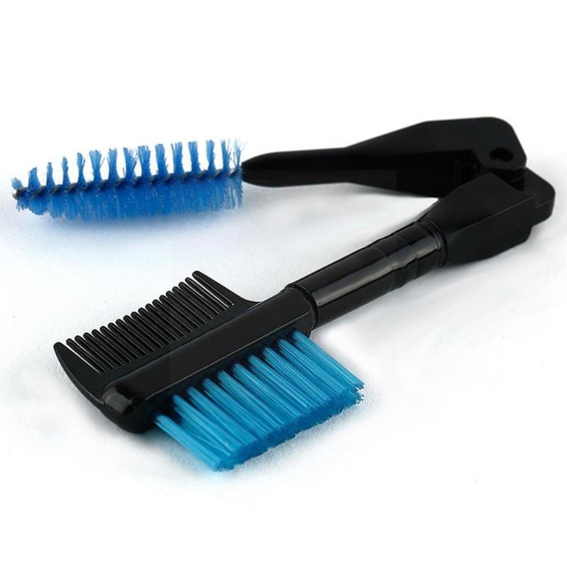 

Makeup Brushes 1pcs Double End Eyebrow Comb Brow Lash Brush Eye Nylon Fiber Portable Tools Eyelash Grooming Cosmetics T0R0