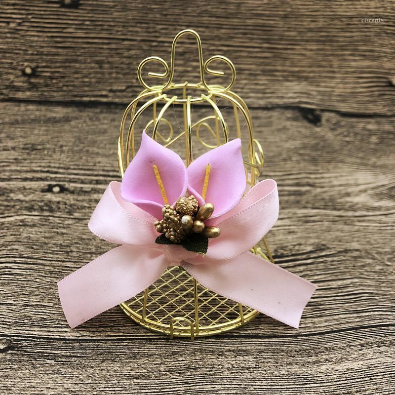 

Gift Wrap 30pcs Golden Wedding Candy Box, Bird Cage, Tin Tinplate And Party Supplies