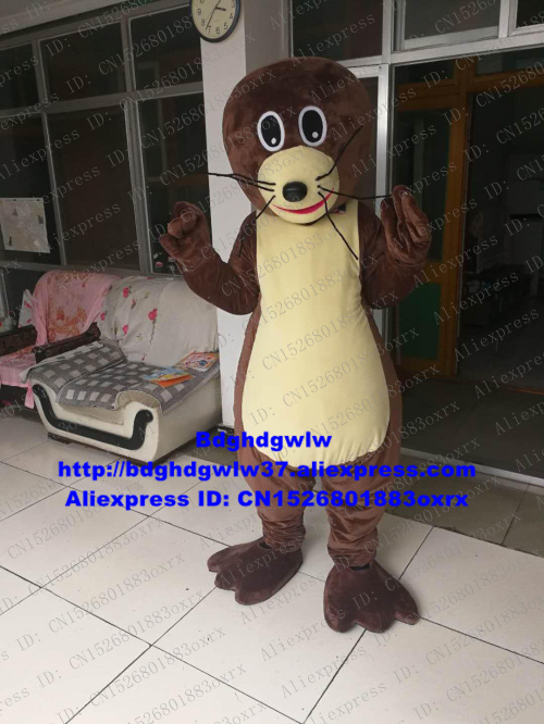 

Mascot Costumes Brown Seal Sea Dog Sea Lion Sea Dogs Fur Seal Mascot Costume Adult Cartoon Character Brand Plan Promotion Shopping Mall zx14, Default color