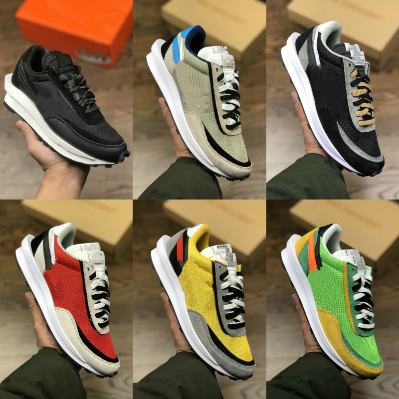 

2021 Mens Running Sports Shoes fashion LDV Waffle Women UNDERCOVER Waffle Racer black White Tripe Daybreak Trainers Varsity outdoor SNEAKERS, L3019