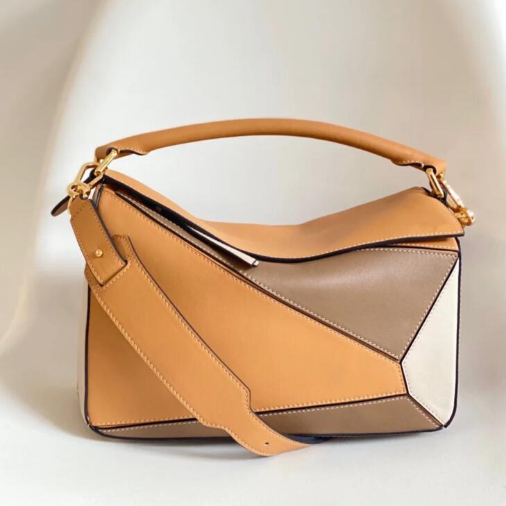 

2022 Puzzle Square Bags Crossbody Temperament Female Classic Letters Handbags Top Quality Mini Shoulder Bag with Box