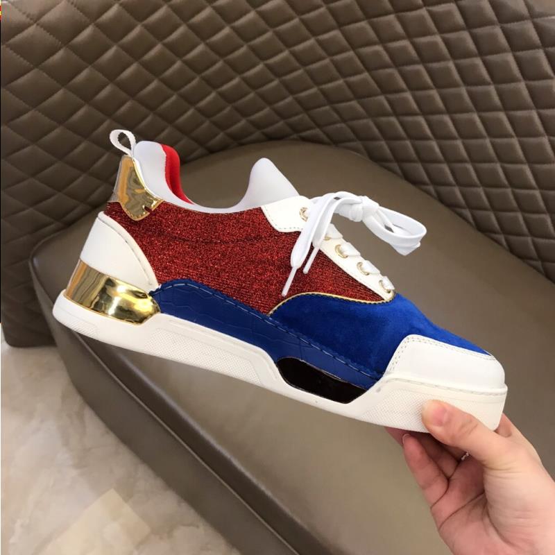 

Designer Mens Bottom Bottoms Skate Studded Shoes Spike Sneakers Red Luxe Flats Daily Size38-45 Luxury Man Skateboarding Tennis Shoe Cas Owxl