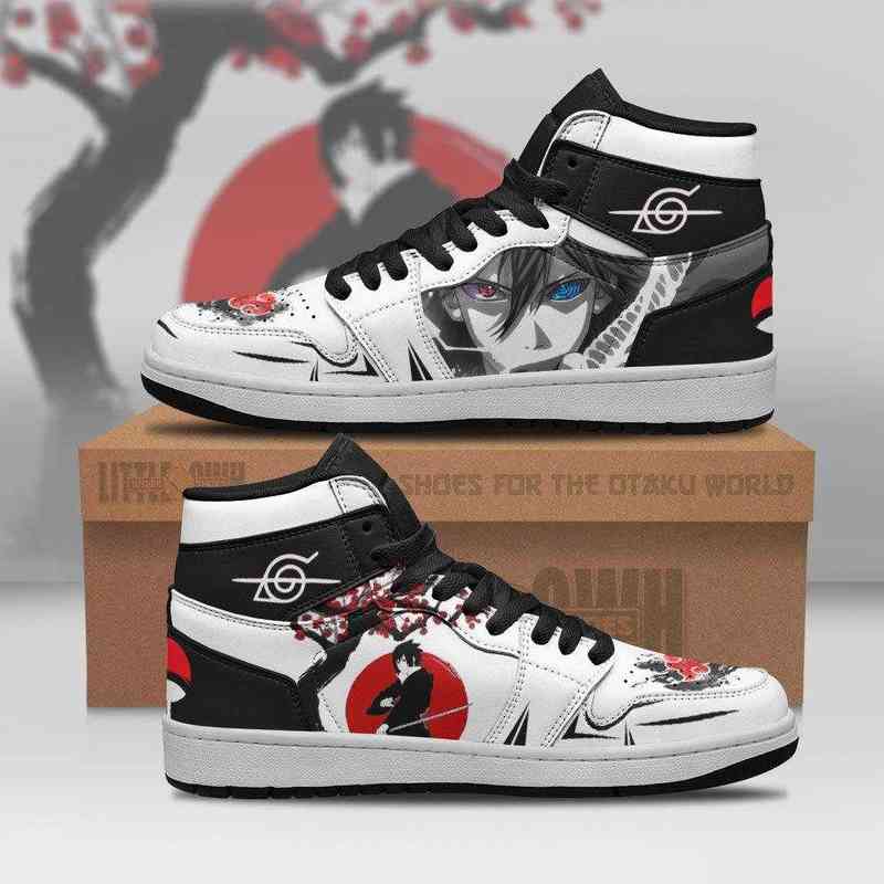 

Luxury couple shoes Custom Printed Shoes Sasuke Uchiha Sharingan Anime Sneakers Unisex Mens Sport Footwear DIY Trainers, Others