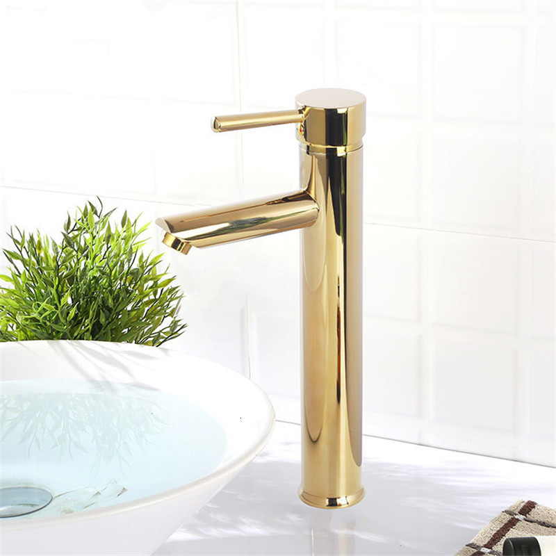 

2021 New Lato Torneira Da Bacia Do Banheiro Misturador De Gua Fria e Quente Pia Nico Punho Deck Montado Preto/goldtap Uwks