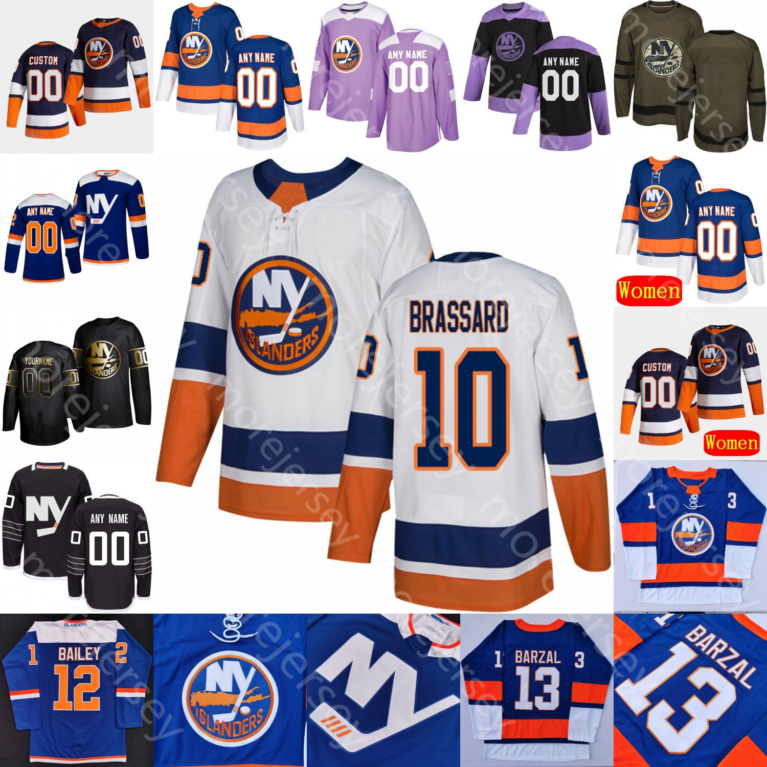 

2021 New York Islanders Ice Hockey Jersey Matt Martin Mayfield Nelson Jean-Gabriel Pageau Pelech Pulock Schneider Sorokin Varlamov Wahlstrom, Black;red