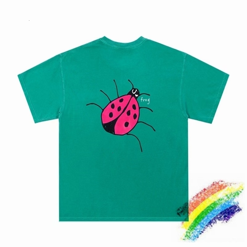 

Men's T-Shirts Green Noah Ladybug Animal T shirt Men Women Summer Style T-shirt Oversize Tops Tee 2TNN