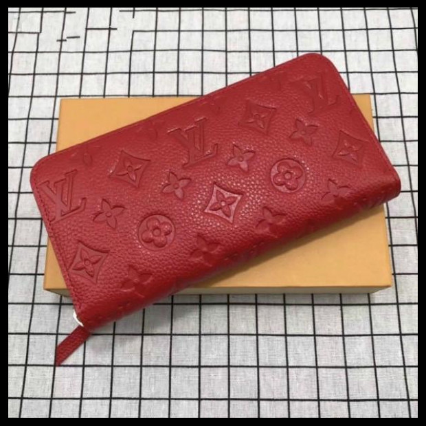 

A18 LV LOUIS VITTON Hot Zipper Wallets Women Purse Long Wallet Fashion Ladies Clutch Men Shoulder Bag Ladies Handbags, Red;black