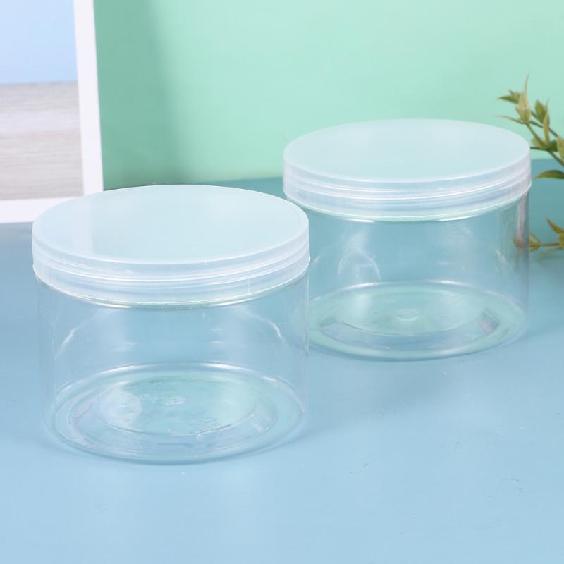 

8pcs Empty Pot Makeup Jars Plastic Cosmetic Containers Eyeshadow Box Cosmetic Case for Liquid Creams Sample (Transparen