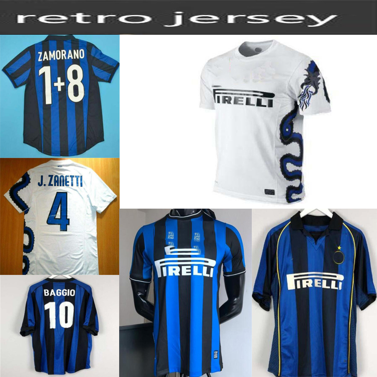 

inter third retro soccer jerseys FIGO IBRAHIMOVIC MATERAZZI 97 classic shirt J.Zanetti ADRIANO VIEIRA BALOTELLI vintage jerse 98 99, Black;yellow