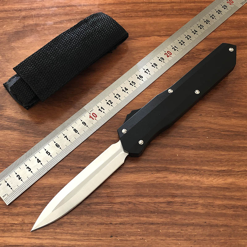 

US Style D2 Steel BM Double Action Automatic Knife Outdoor Survival Camping Self Defense Auto Knives 3300 3310 A07 UT85 BM42 Exocet Combat D