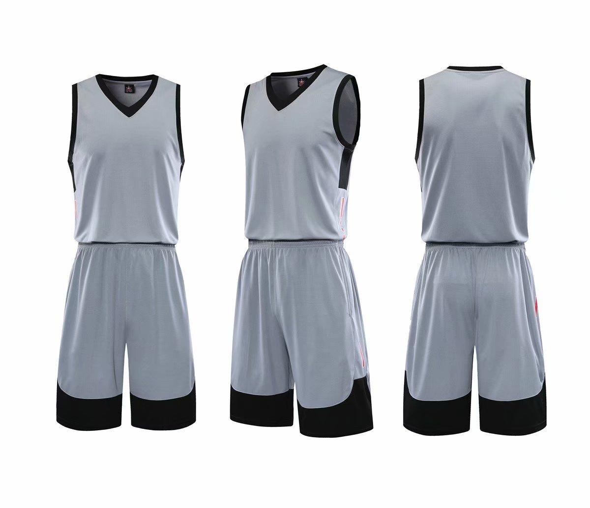 Vente en gros d'uniformes de basket-ball hommes personnalisés, kits de sport vêtements de sport Tracksuits discount bon marché Boy Basketball Ens
