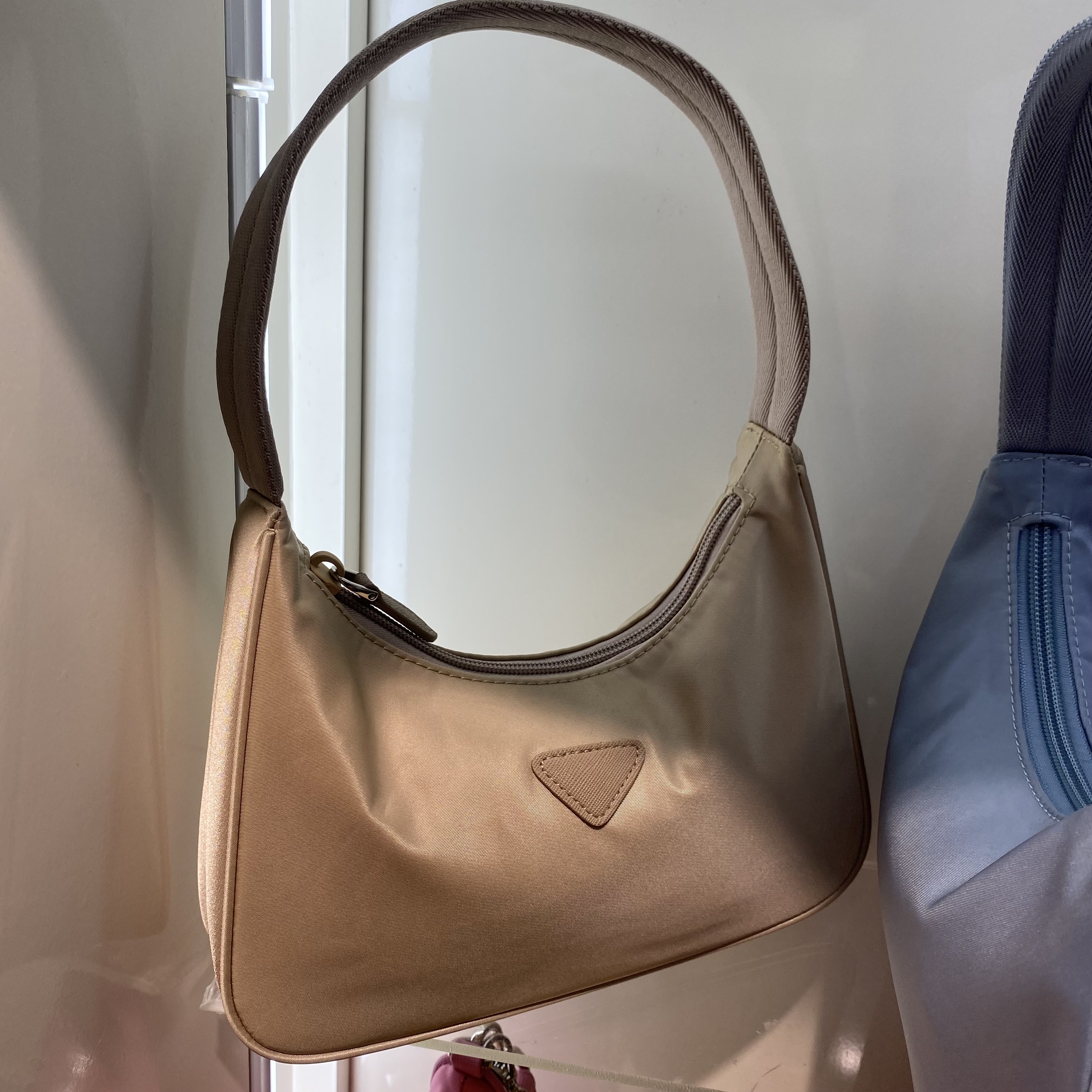 

2021 Plain High quality Hobo underarm Shoulder Bags Edition Nylon Hobos Handbags Bestselling wallet women handbag Crossbody bag, Make up the difference