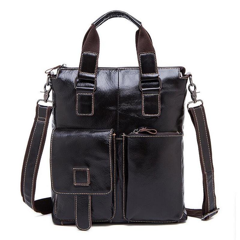 

Genuine Leather Bags For Women Fashion Casual Messenger bags New Handbags Crossbody Travel Designer Leather Shoulder, Brown picture