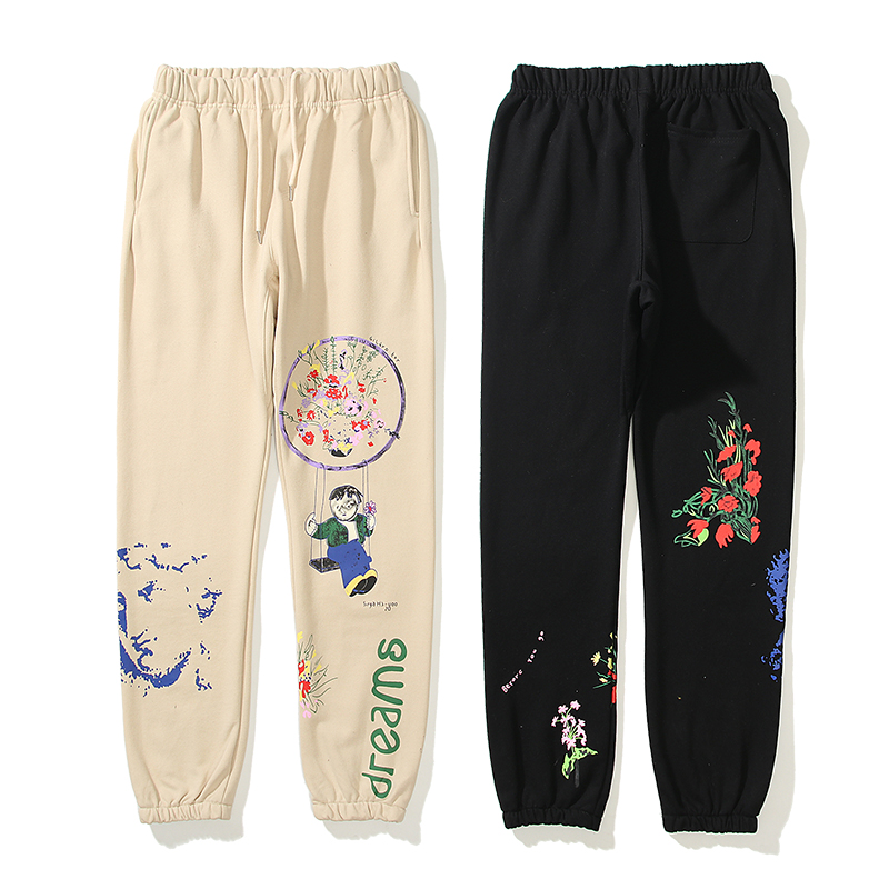 

Men S Pants Joggers Casual Trousers Classic Elastic Waist Hip-hop Unisex Fashion Long Sweatpant Straight Shape Jogger Fitness Sprotwear Clothes, Silical gel