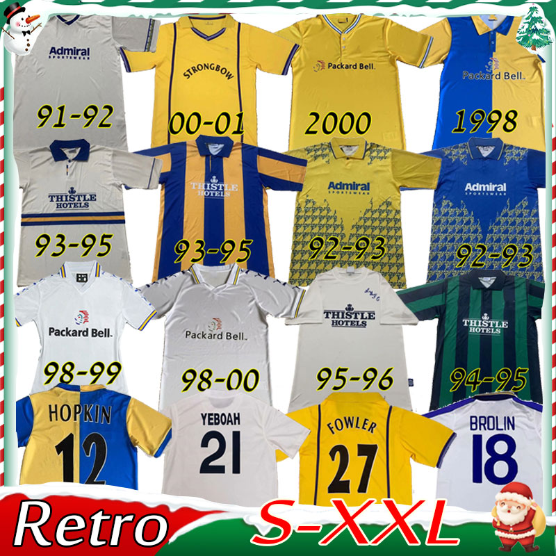 

Retro LEEDS HASSELBAINK Soccer Jersey 72 77 78 1989 90 91 92 93 96 97 98 99 2000 01 united SMITH KEWELL home white away HOPKIN Classic vintage ancient Football shirt top