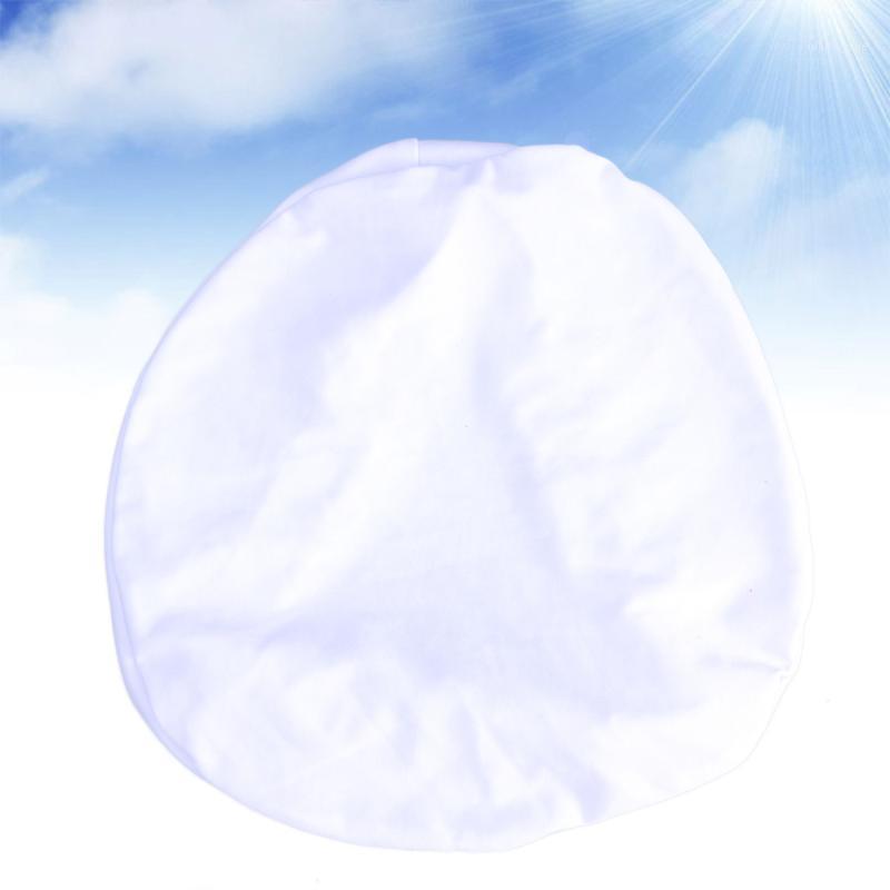 

Bar Stool Cover Anti-slip Round Seat Barstool Cushion Chair Slipcover (White) Covers