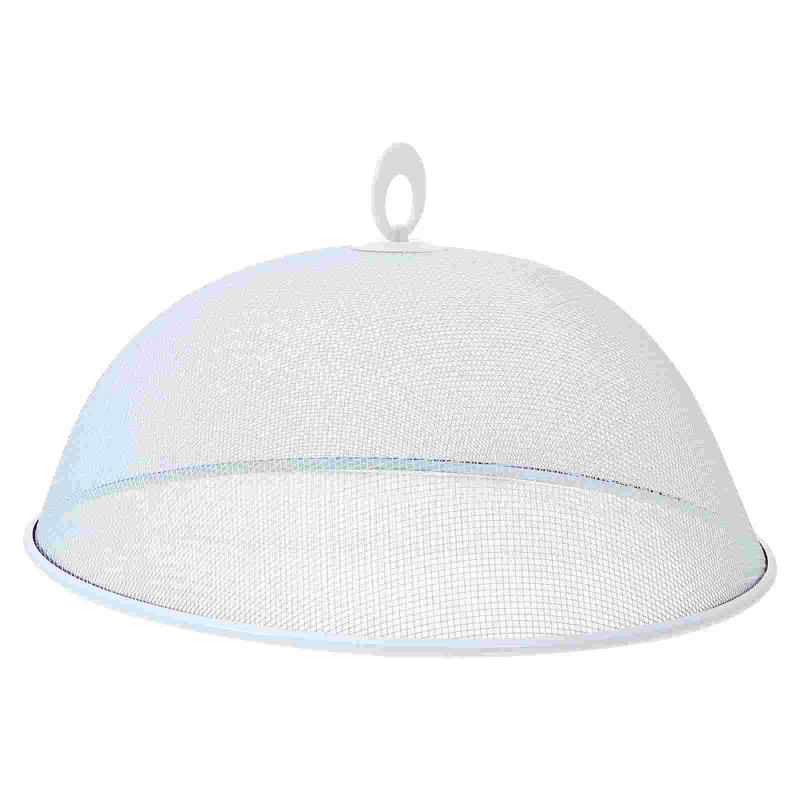 

Dishes & Plates 1pc Round Cover Kitchen Preservation Protector (White)