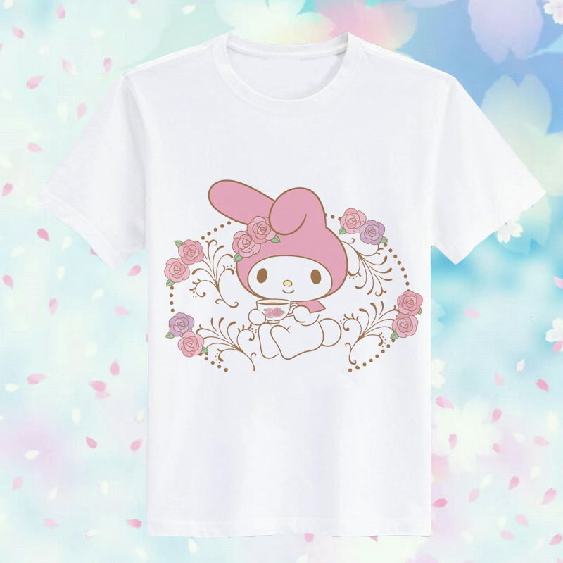 

2021 New Printing of Cartoons Tshirt Topos Harajuku Kawaii Schoolgirl T-shirt Ulzzang Loosely Short Korean Tops Sweet Female Fashion Clothe, Q 6
