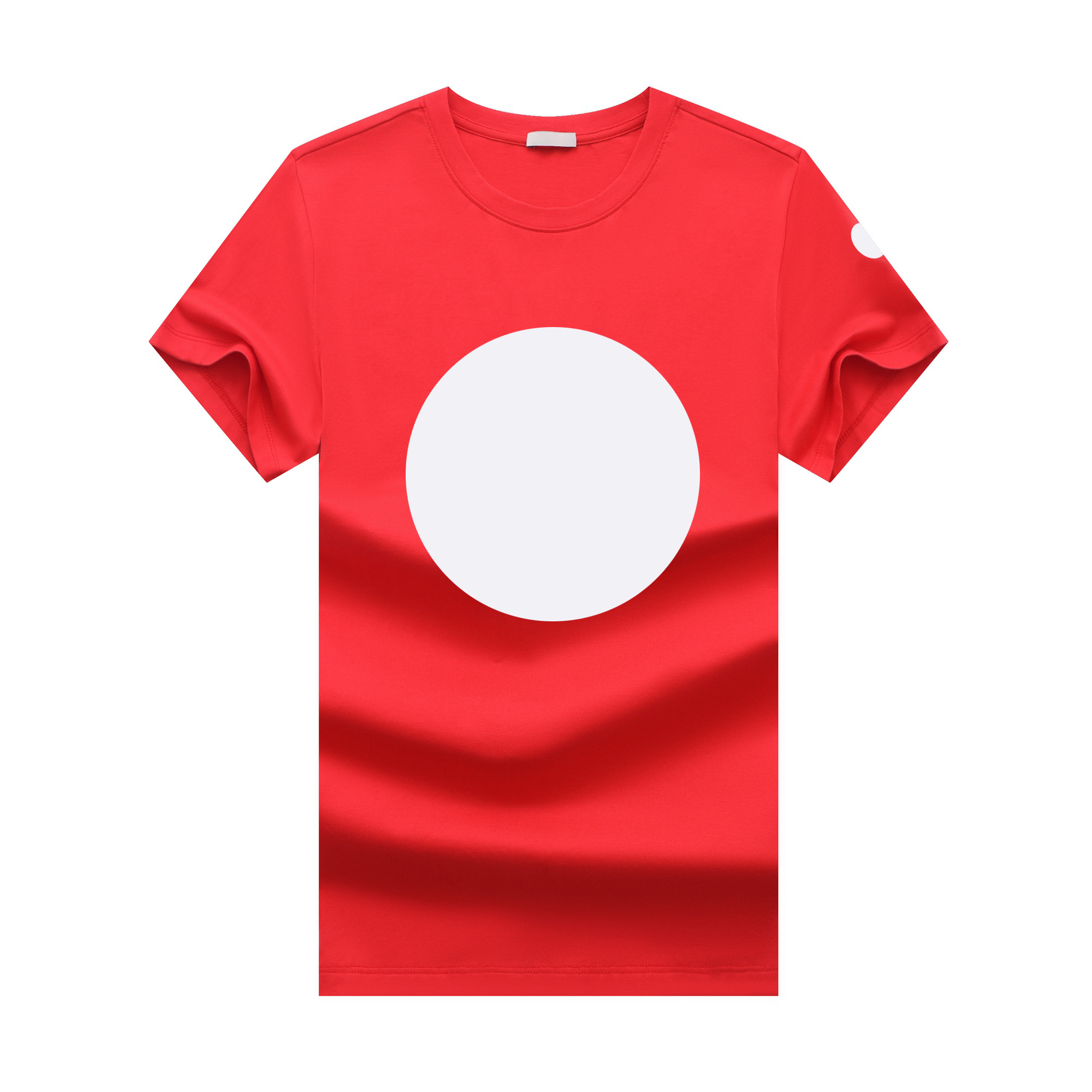 

Designer Monclair Mens T Shirts Embroidered Letter Badge Womens Tees 3color, Supplement (not shipped separately)