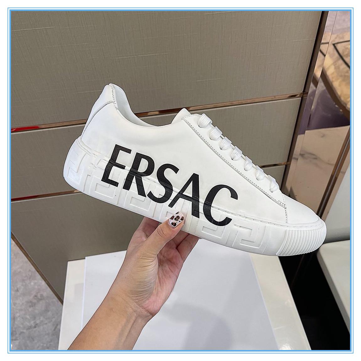 

2021ss Luxury Designer Men Sneakers Leisure Shoes Quality Real Leather Sneakers Comfortable White Black Ace Shoe Walking Sports Trainers siz, As picture 2