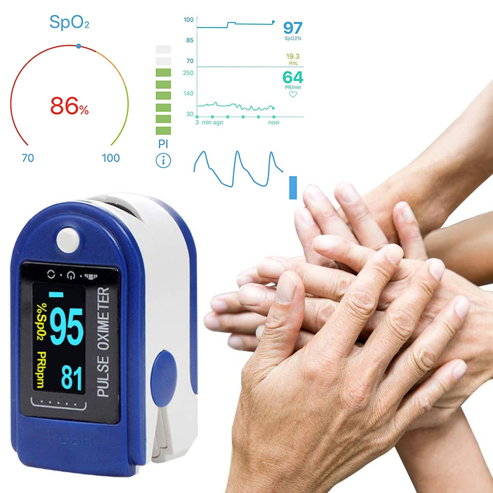 

Fingertip Pulse Oximeter SpO2 Blood