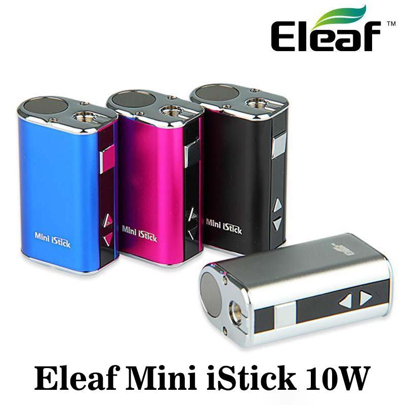 

Eleaf Mini iStick mini 1050mah Built-in Battery 10w Max Output Variable Voltage Mod Matching 510 Thread with GS 16S 4 colos