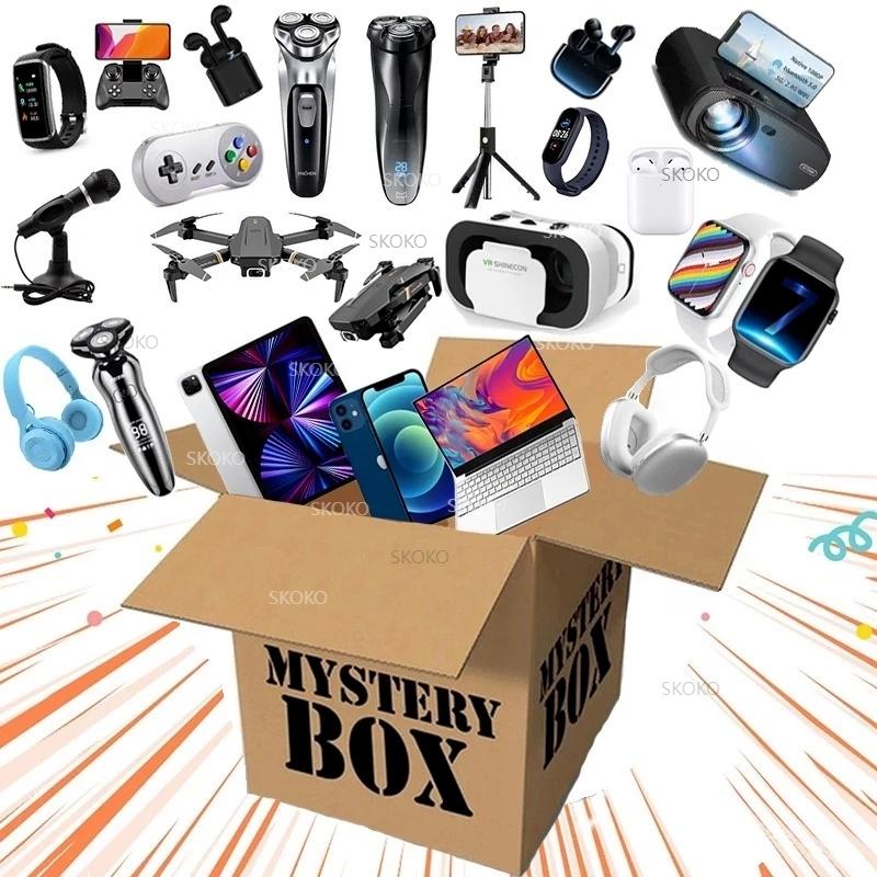 

Gift Wrap Most 2021 Mystery Box Premium Electronic Product Lucky 100% Surprise Boutique 3 To 10 Pcs Random Item