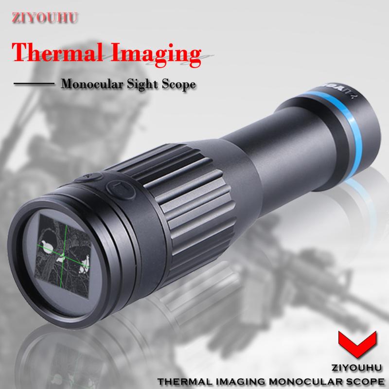 

Telescope & Binoculars S1 Tiny Thermal Imaging Monocular Crosshair Spot Trail Optical Hunting Scope Infrared Night Vision Camera