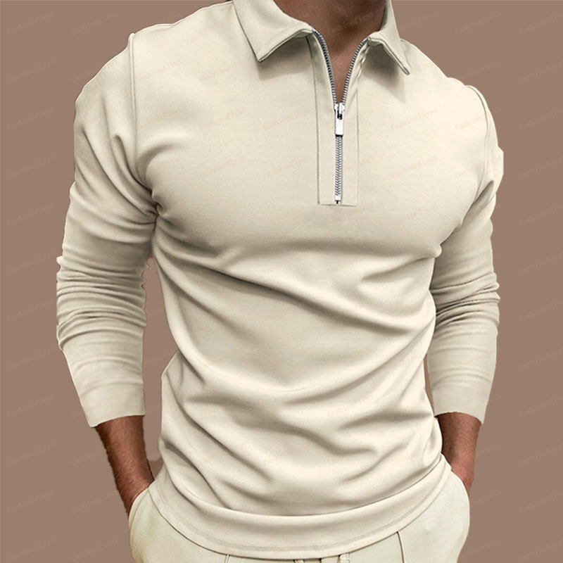 

Luxury Mens Polos style Designer casual Shirt Bohemian Street business affairs Style printed Zipper collar lattice long sleeve top blura pattern -3XL blouse, P36