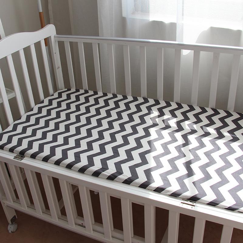 

Bedding Sets Baby Bed Sheet Nordic Style Children's Mattress Cartoon Cotton Toddler Set For Borns From 0